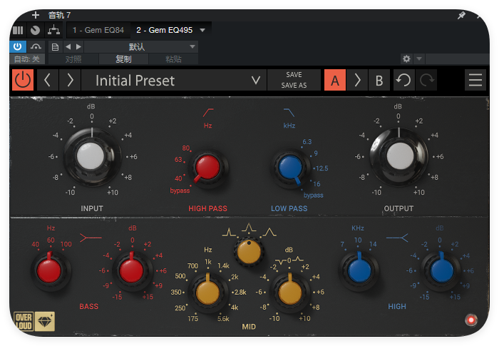 Gem EQ495-64位_均衡器-UI封装