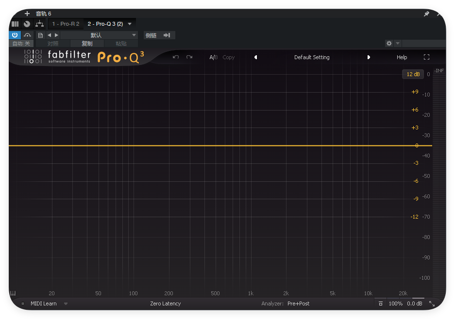 FabFilter Pro-Q 3_均衡器（EQ）-UI封装