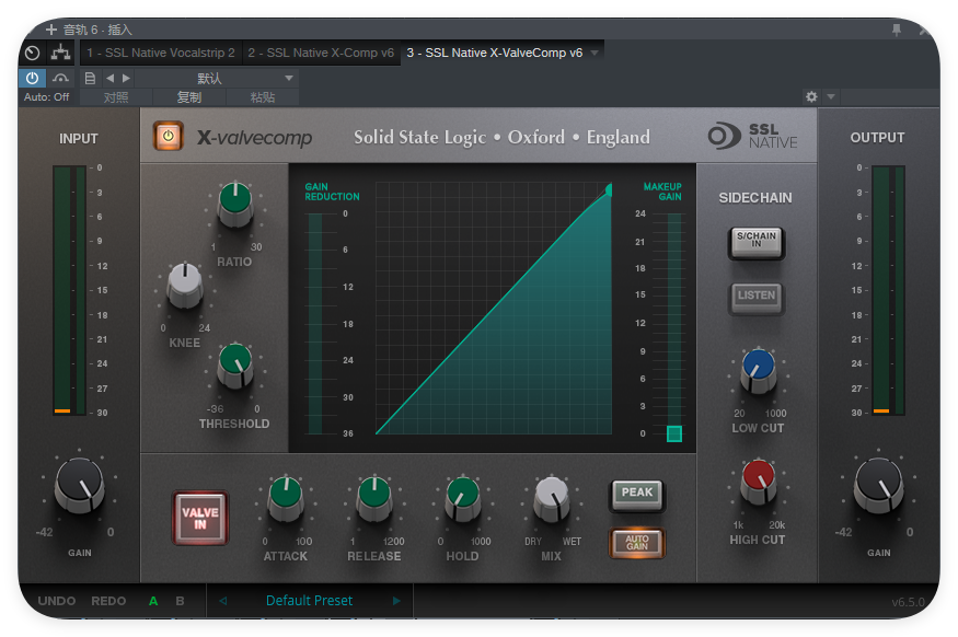 SSL Native X-ValveComp v6_压缩器-UI封装