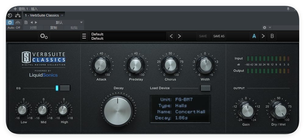 VerbSuite Classics_混响-UI封装