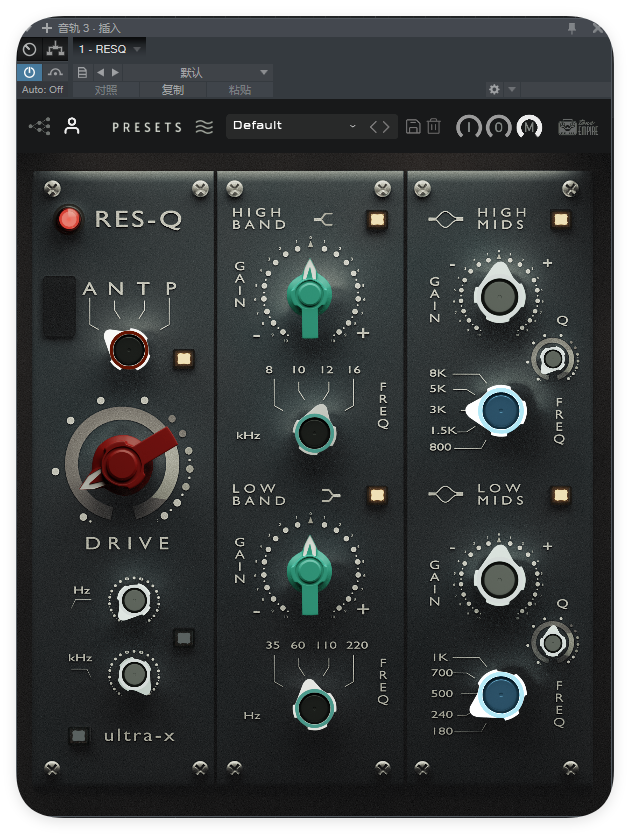 ToneEmpire RESQ_均衡器-UI封装