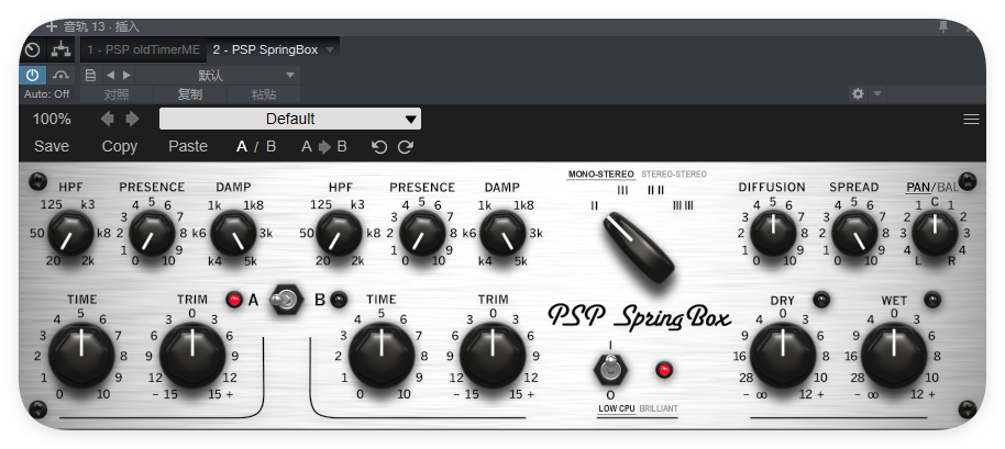PSP SpringBox_混响-UI封装