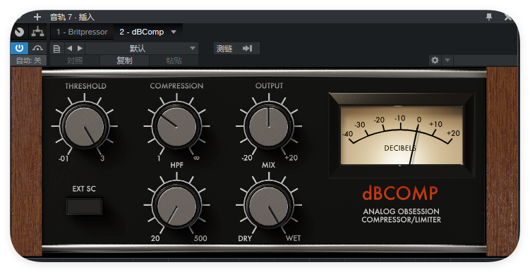 dBComp_压缩器-UI封装