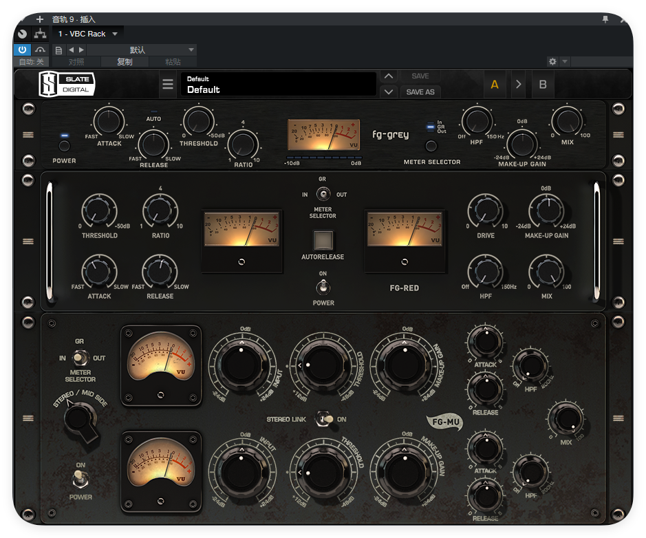 VBC Rack_总线压缩-UI封装