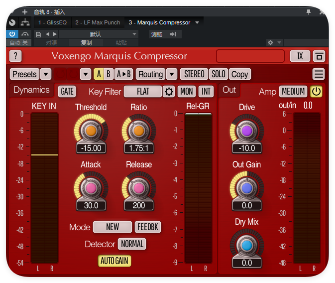 Marquis Compressor_压缩器-UI封装