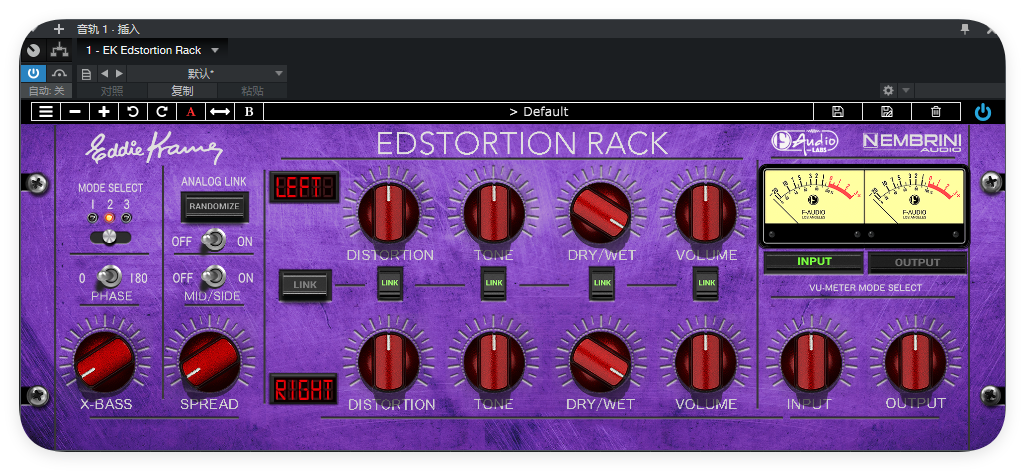 EK Edstortion Rack_失真-UI封装