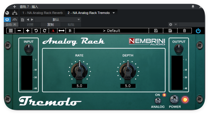 NA Analog Rack Tremolo_颤音-UI封装