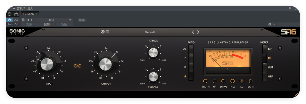 Sonic Academy – SA76_FET压缩器-UI封装