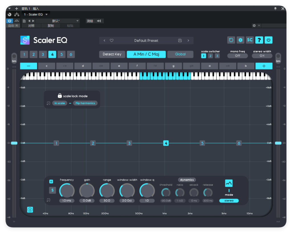 Scaler EQ_均衡器-UI封装