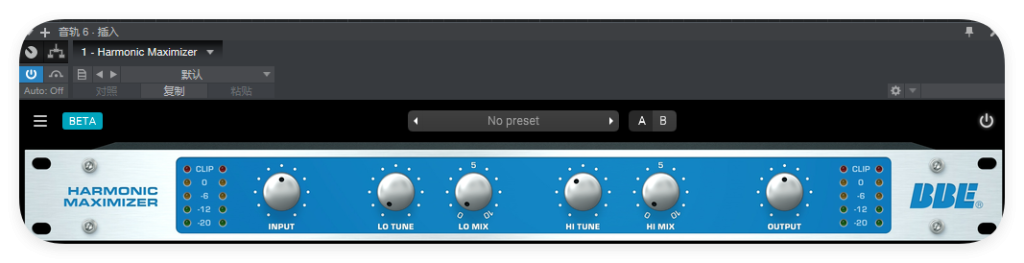 Harmonic Maximizer_均衡器-UI封装