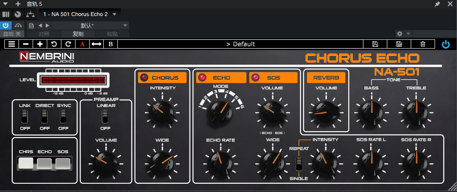 NA 501 Chorus Echo_合唱/弹簧混响-UI封装