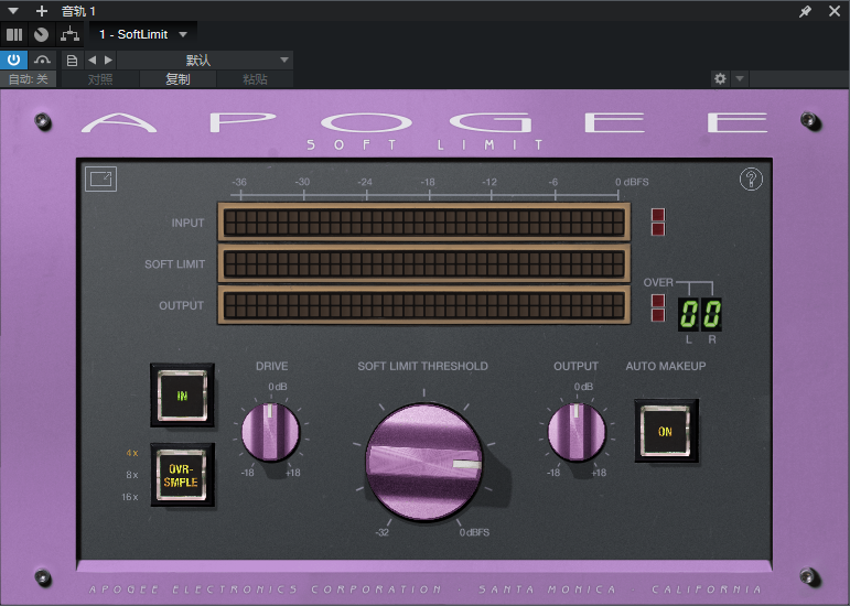 Apogee Soft Limit_磁带模拟-UI封装