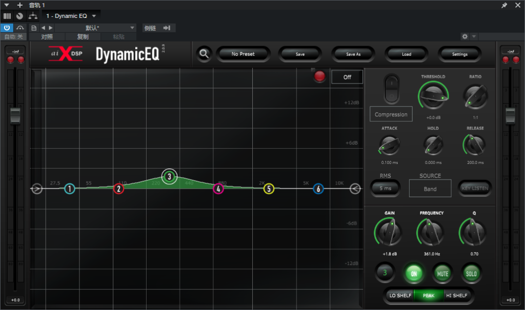 Dynamic EQ_均衡器-UI封装